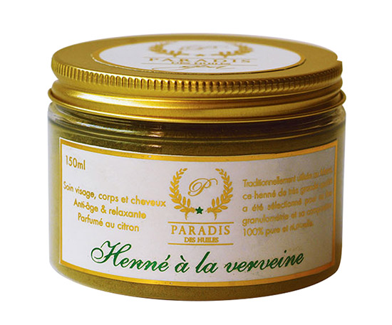 Henné à la verveine