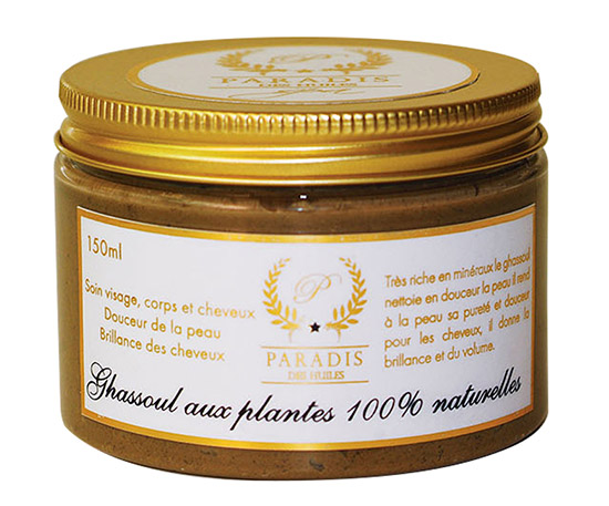 Argile aux plantes 100% naturelles 