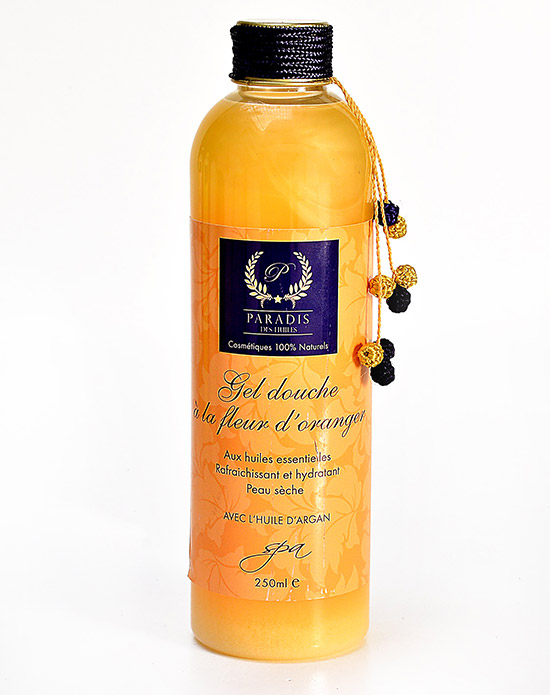 Gel douche à la fleur d’oranger